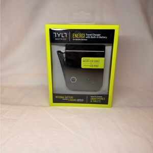 TYLT Energi Travel Charger w/ Built-In Battery – New in Package